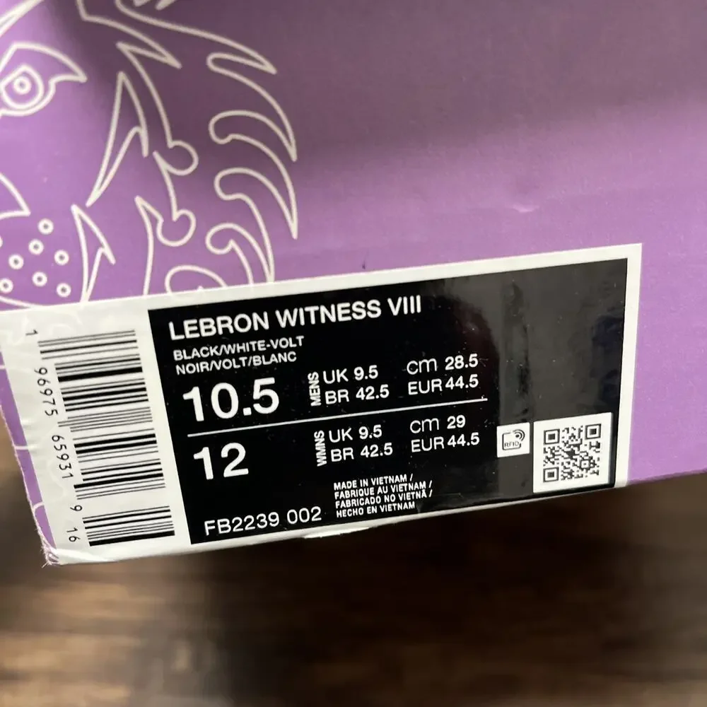 Nike lebron witness